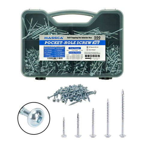 Massca M2 PRO Aluminum Pocket Hole Jig System | Bundle #6