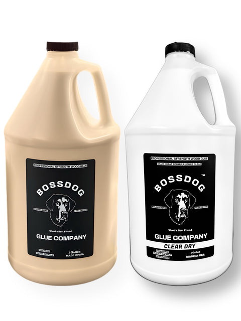 1 Gallon Double Dog Deal Multi-Pack  Clear and Tan