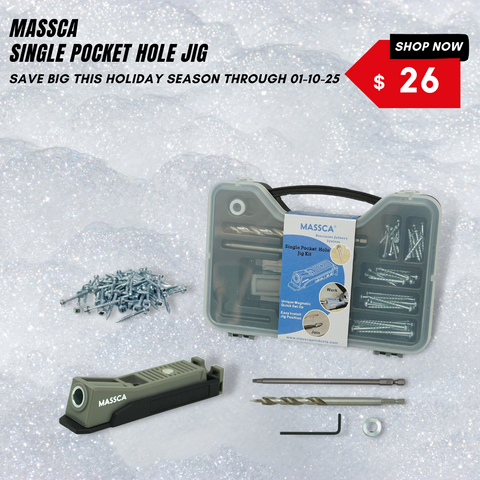 Massca Single Pocket Hole Jig Kit