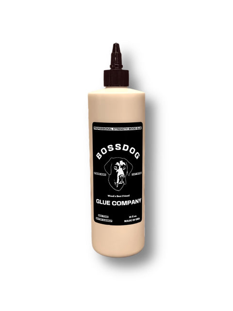 16 fl oz BOSSDOG Wood Glue /Tan - BOSSDOG Glue Company