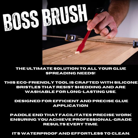 BOSS Brush (Silicone Glue Brush) - BOSSDOG Glue Company