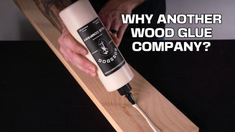 Why another wood glue company video thumbnail for BOSSDOG Glue Company™